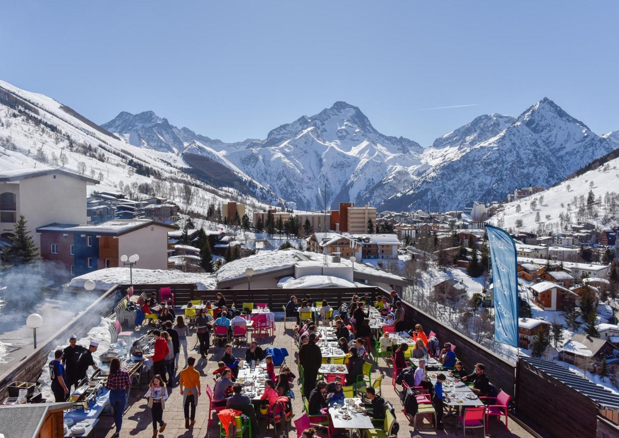 Villages Clubs Du Soleil - Les 2 Alpes Les Deux Alpes Ngoại thất bức ảnh